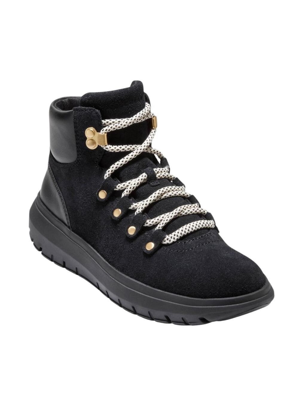 Cole Haan Black Grand Raelyn Hiker Waterproof Boots – Sz 9.5B
